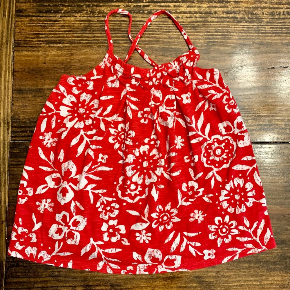 🌼Old Navy Little Girls Red Top (M)🌼